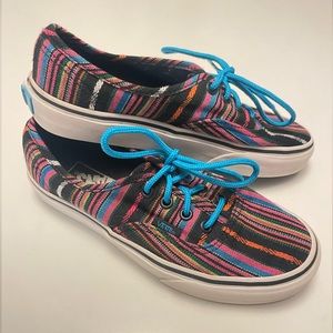 Vans, women size 6.5, multicolor